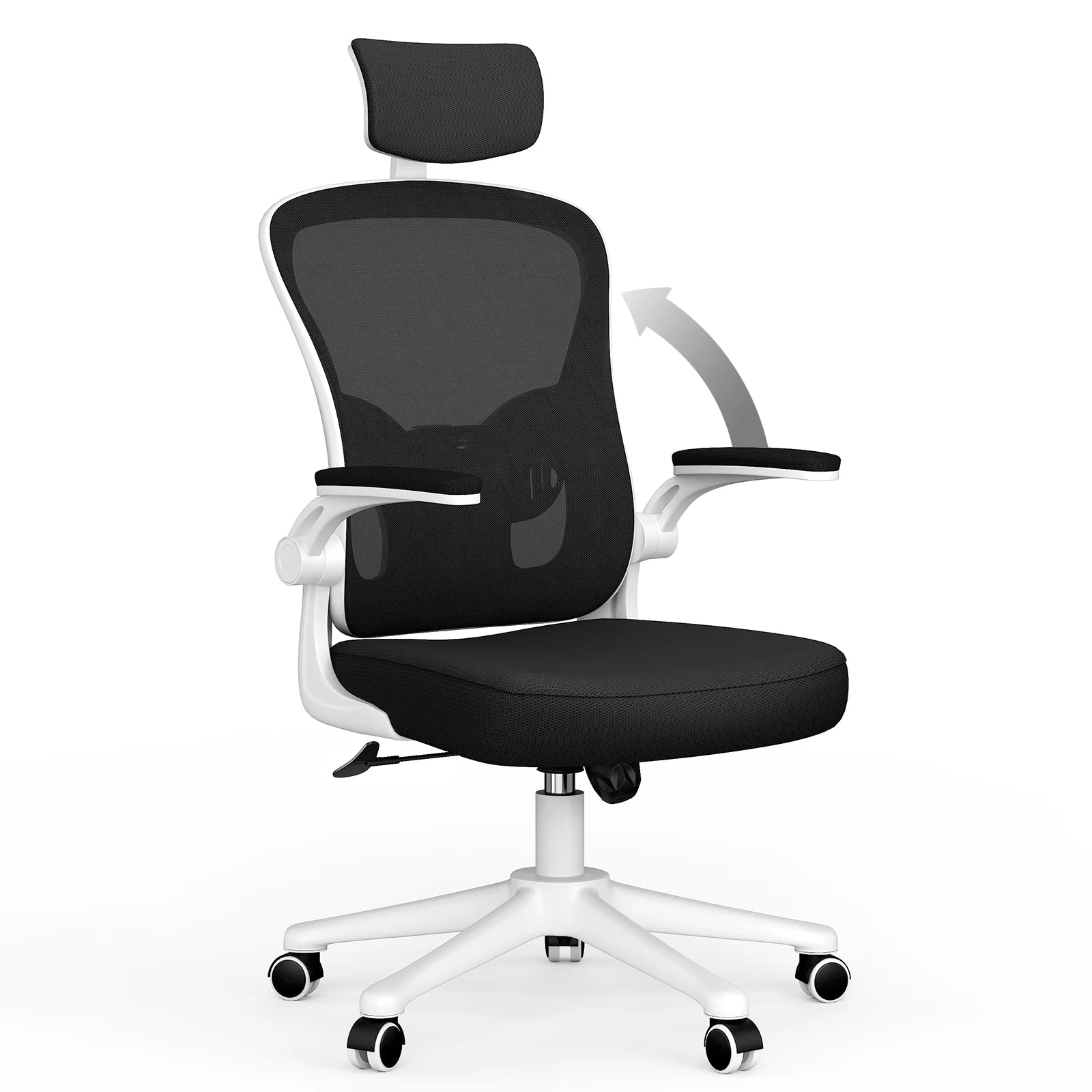 Chaise ergonomique en maille respirante