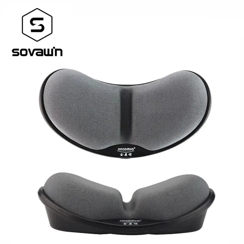 Tapis de Souris Ergonomique Repose-Poignet — Mousse à Mémoire de Forme