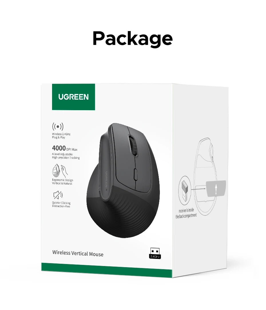 Souris ergonomique verticale – Confort de travail, posture naturelle et productivité en télétravail