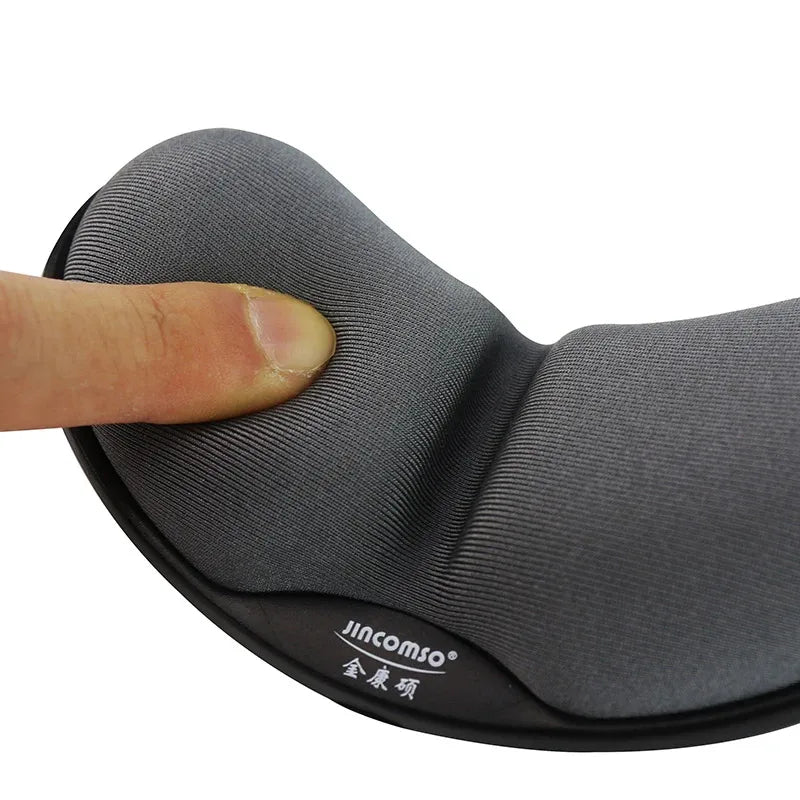 Tapis de Souris Ergonomique Repose-Poignet — Mousse à Mémoire de Forme