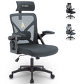 Chaise de Bureau Ergonomique Symino — Réglable, Support Lombaire, Pivotante