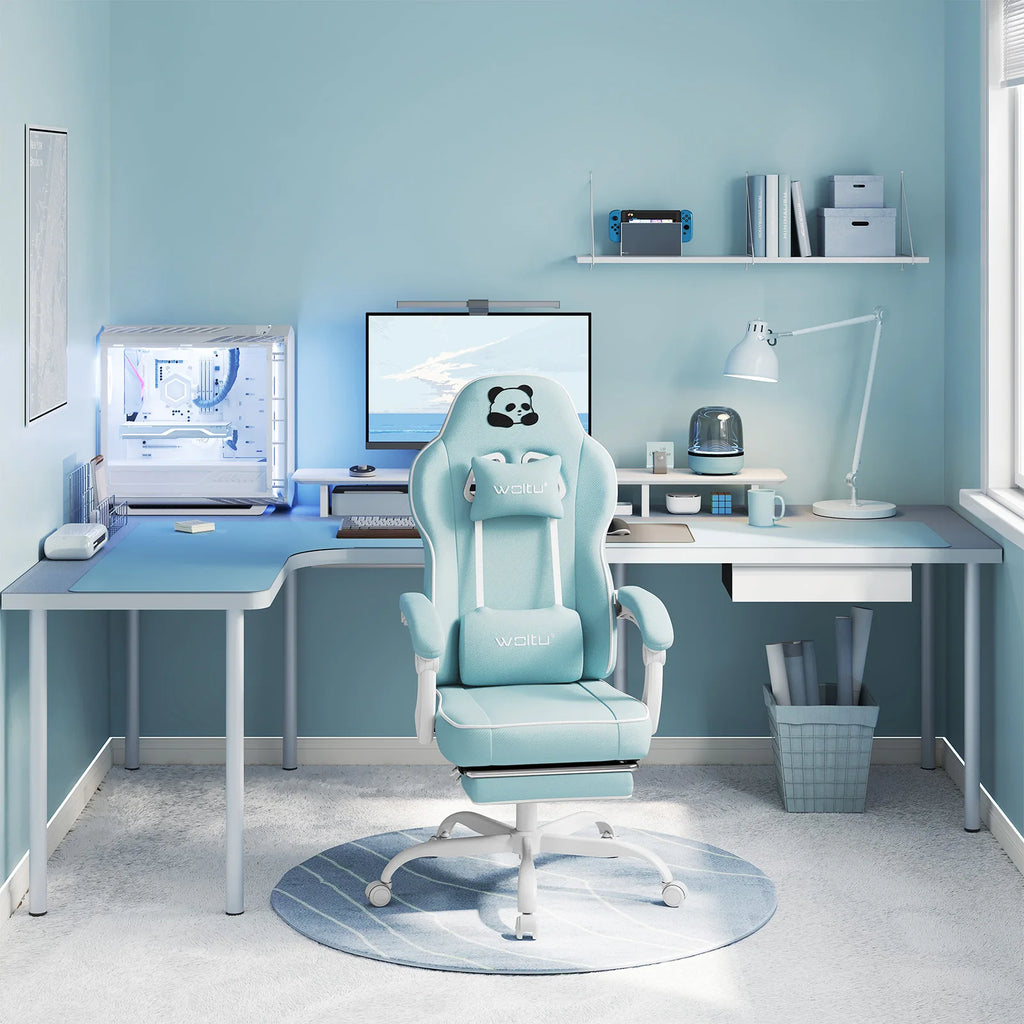 Chaise de Bureau Ergonomique WOLTU — Accoudoirs 3D, Dossier Réglable, Pivotante