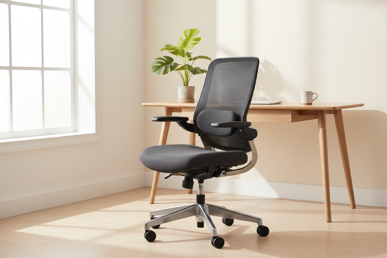 Chaise ergonomique - ambiance télétravail