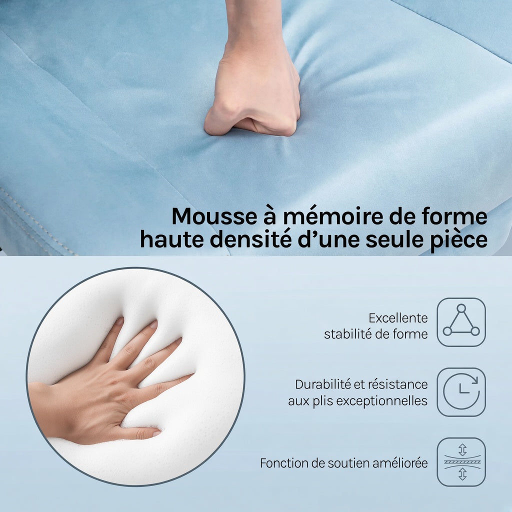 Chaise de Bureau Ergonomique WOLTU — Accoudoirs 3D, Dossier Réglable, Pivotante